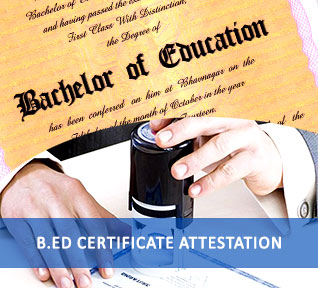 bachelor education certificate attestation