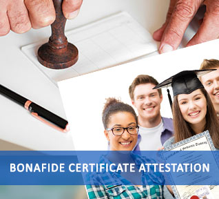 bonafide certificate attestation