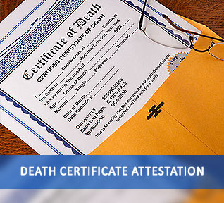 death certificate attestation