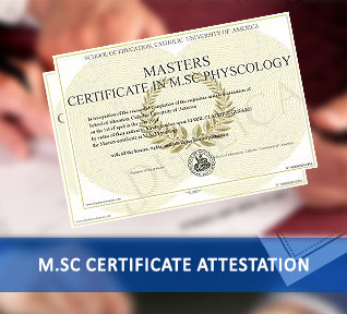 msc certificate attestation