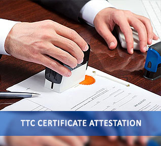 ttc certificate attestation